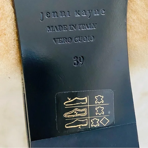 Jenni Kayne Tan Shearling Mules - Picture 10 of 11